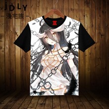Tops Anime OVERLORD COSPLAY  Tees Summer Short-Sleeved T-shirt Men and Women Casual Fashion Full-Color T-shirt 2024 - buy cheap