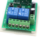 Transmissor e receptor sem fio 12v 2 canais, receptor rf 315 mhz ou 433mhz, código de aprendizagem, parede, interruptor gsm, sku: 5085 - foto 2026