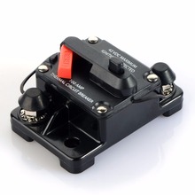 Disjuntor de áudio para barco marinho, auto áudio, 50a amp, carro, 12v/24v/42v ma1071 2024 - compre barato