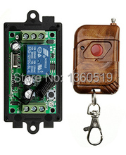 Interruptor de rádio de automação, 1 canal, luz/lâmpada/janela/portas de garagem, transmissor de longa distância de automação