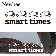 Newbee 3D Auto Reflective Car Sticker Smart Times Emblem Badge For Benz Smart Brabus 451 453 Forfour Fortwo Roadster Forspeed 2024 - buy cheap