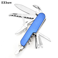 Multifunctional Folding Army Knives Outdoors Camping Military Survival Knife Stainless Steel Saw and Scissors Hand Tool Set 2024 - buy cheap