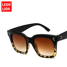 LeonLion 2021 Fashion Luxury Square Sunglasses Women Man/Women  Sun Glasses Classic Vintage UV400 Outdoor Oculos De Sol 2024 - buy cheap