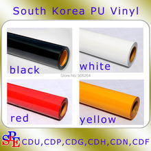 Transferencia de vinilo PU que incluye camiseta DIY de hierro eléctrico negro/Blanco/rojo/amarillo, cuatro colores a elegir 2024 - compra barato