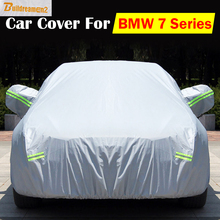 Capa à prova d'água para bmw, modelos 7 series, f01, f02, e65, e66, 730li, 740li, 745i, 760i, proteção solar, chuva, neve 2024 - compre barato