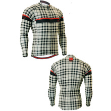 Ropa de Ciclismo de malla blanca para hombre, Maillot de manga larga para primavera y otoño, nuevo diseño, 2018 2024 - compra barato