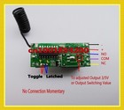 Sistema de interruptor com controle remoto rf, mini receptor de volume pequeno com 315/433mhz, à prova d'água, transmissor a on b off, micro 3v, 5v, relé - foto 2026