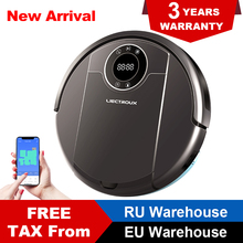 LIECTROUX ZK808 Robot Vacuum Cleaner,WiFi App,Map Display, 3000pa Suction,Smart Memory,Wet Dry Mop For Hard Floor and Pet Hair 2024 - buy cheap