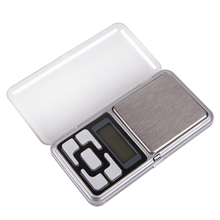Mini balança digital de bolso, 200g x 0.01g para joia genuína de ouro, prata, 0.1 unidades de exibição, balança eletrônica em gramas 2024 - compre barato