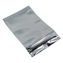 Wholesale 12*20cm Aluminum Foil Clear Valve Zipper Plastic Retail Packaging Pack Bag Ziplock Zip Lock Storage Bag Retail Package 2024 - buy cheap