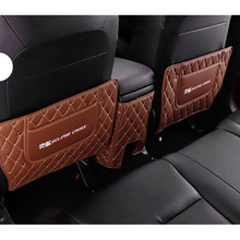 Автомобильный подлокотник коробка задний ряд анти ногами pad кобура искусственная кожа для Mitsubishi Eclipse Cross 2018 2024 - купить недорого