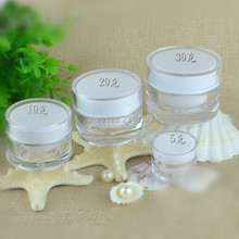 30pcs 5g 10g 15g 20g 30g Acrylic Cream Jar With Lid Double Layers Lotion Mask Refillable Bottles Empty Cosmetic Packaging 2024 - buy cheap