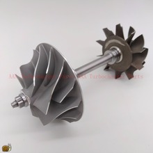 Колесо турбины HX40W 64x76 мм, 10 лопастей, колесо компрессора 60x86 мм 7/7, комплекты для ремонта турбокомпрессора AAA 2024 - купить недорого