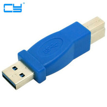 Adaptador USB 3,0 AM A BM tipo A macho A B, conector USB 3,0, velocidades de transferencia de hasta 4,8 GB 2024 - compra barato