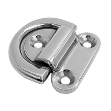 Folding Pad Eye Deck Lashing Ring Cleat Tie Down Trailer Marine Boat Caravan 2024 - buy cheap