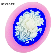 DOUBLE ONE DIY 3D Silicone Jewelry Mold Oval Carbon Crystal Resin Jewelry Making Moulds Tools Equipments 2024 - buy cheap