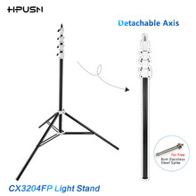 Hpusn-suporte leve para iluminação fotográfica, kit de alumínio com suporte de luz, quatro seções pesado, 3m 2024 - compre barato