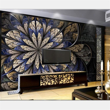 Beibehang-papel tapiz personalizado, decoración de pared del hogar, pintor y joyería, Gema de cristal, peonías de pavo real, mural de flores, Fondo de pared 2024 - compra barato