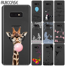 For Samsung Galaxy A10 A30 A50 M10 M20 M30 S10E S10 Plus E Butterfly TinkerBell Silicon Case Love Laugh Life Soft TPU Back Cover 2024 - buy cheap