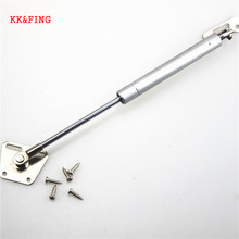 KK&FING Cabinet Door Lift Support Gas Strut Hydraulic Spring Hinge Practical Furniture Iron Head Hinge Hardware 2024 - buy cheap