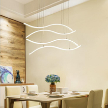 Lustre aconchegante para sala de estar e jantar, único e duplo, ferro forjado, moderno, minimalista, lâmpada, sala de jantar 2024 - compre barato