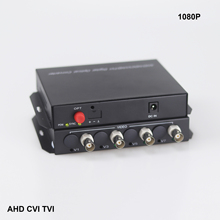 4-канальный AHD CVI TVI 1080P видео волоконно-оптический конвертер Hikivsion dahuacamera FC волоконно-оптический передатчик 2024 - купить недорого