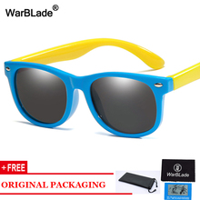 WarBlade Fashion Children Polarized Sunglasses TR90 Boys Girl Kids Sun Glasses Silicone Safety Glasses Baby Eyewear UV400 Oculos 2024 - buy cheap
