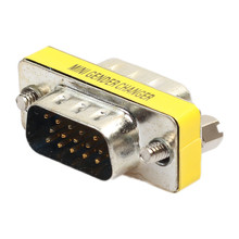 mosunx 15 Pin VGA SVGA Gender Changer Adaptor Connector Coupler Male to Female  cost-effective way of converting Feb 12 2024 - buy cheap
