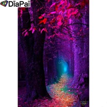 DIAPAI 5D DIY Diamond Painting 100% Full Square/Round Drill "Woods landscape" Diamond Embroidery Cross Stitch 3D Decor A22349 2024 - buy cheap