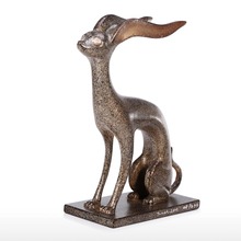 Estatua de animales de aluminio TOOARTS escultura de animales mitológicos escultura de Arte de mesa contemporánea decoración de la Oficina del hogar artesanías 2024 - compra barato