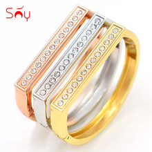 Sunny Jewelry Vintage Jewelry Geometric Bangle Sets For Women Cuff Bracelet For Party Engagement Dubai Fashion Jewelry Findings 2024 - buy cheap