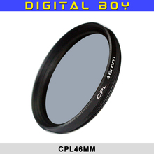 Hot Sale 1 pcs 46mm Circular Polarizing CPL C PL Filter Lens 46mm for Canon Nikon Sony camera 2024 - buy cheap