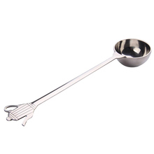 Perfect Stainless Steel Coffee Bean Powder Measuring Long Handle Spoon 2024 - buy cheap