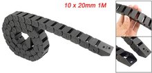 DSHA New Hot Transmission Chains 10 x 20mm 1M Open On Both Side Plastic Towline Cable Drag Chain 2024 - buy cheap