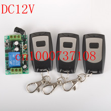 DC 12V10A1CH Wireless Remote Control Switch System Receiver and Transmitter Entrance guard and applicance garage door 2024 - buy cheap