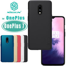 1 + 7 Чехол для OnePlus 7 Чехол для OnePlus 7 задняя крышка Супер Матовый ударопрочный чехол coque capas для OnePlus 7 Nillkin чехол 2024 - купить недорого