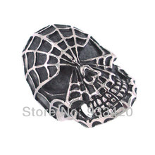 Free Shipping! Man Mask Ring Stainless Steel Jewelry Punk Men Ring Wholesale SWR0101 2024 - buy cheap