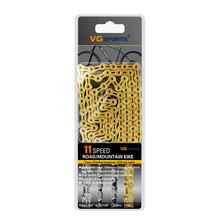 11 Speed Bicycle Chain Golden Hollow MTB Road Bike Chain Suitable for Shimano/Campanolo/SRAM and other 11S System 2024 - buy cheap