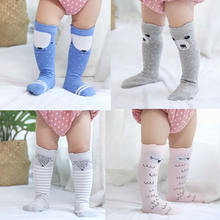 Calcetines de algodón con dibujos para bebé, calcetín abrigado estampado de zorro 2024 - compra barato