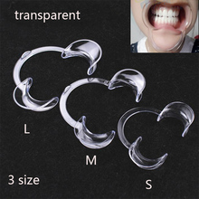 3 Pcs C-Type Mouth Opener Cheek Retractor Teeth Whitening  for Dental Clinic 2024 - buy cheap