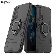 Funda para Huawei Honor 20 Pro, carcasa protectora de teléfono, antigolpes armadura, soporte de anillo, 6,26' 2024 - compra barato