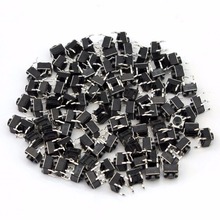 50 Pcs Tátil Botão Switch Tact Switch 6X6X5mm 4-pin DIP 2024 - compre barato