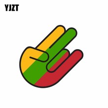 YJZT 10,4 см * 15,8 см персональный флагшокер литовского флага Наклейка Автомобильные наклейки аксессуары 6-1071 2024 - купить недорого