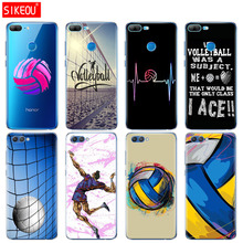 Silicone Cover phone Case for Huawei Honor 10 V10 3c 4C 5c 5x 4A 6A 6C pro 6X 7X 6 7 8 9 LITE Volleyball Sports 2024 - buy cheap