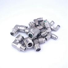 304 Stainless steel M5,M61/8"BSP 1/4"BSP 3/8"BSP 1/2"BSP 3/4"BSP Tube * BSP Pneumatic Male Elbow Connector Push In Fitting 2024 - buy cheap