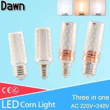 E27 LED Bulb E14 LED Lamp12W 14W 16W 3W SMD2835 AC 220V 240V min Corn Bulb Chandelier Candle LED Lighting For Home Decoration 2024 - buy cheap