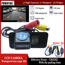 Fuwayda-espelho retrovisor com câmera de linha guia, wifi, chip ccd, para ford mondeo/fiesta/focus/s-max/segunda/kuga 2024 - compre barato