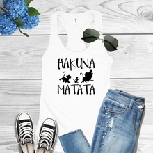 Camiseta feminina hakuna matata personalizada, camiseta para família, noivo e madrinho de lua de mel, presente de casamento 2024 - compre barato