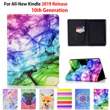 Fashion Case for Amazon All-new Kindle 2019 10th generation Cover Funda Silicone PU Leather Stand Skin Coque 2024 - buy cheap