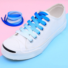 1 пара разноцветных шнурков для обуви, кроссовки на плоской подошве, эластичные шнурки, походные ботинки, цветные шнурки для кроссовок 2024 - купить недорого